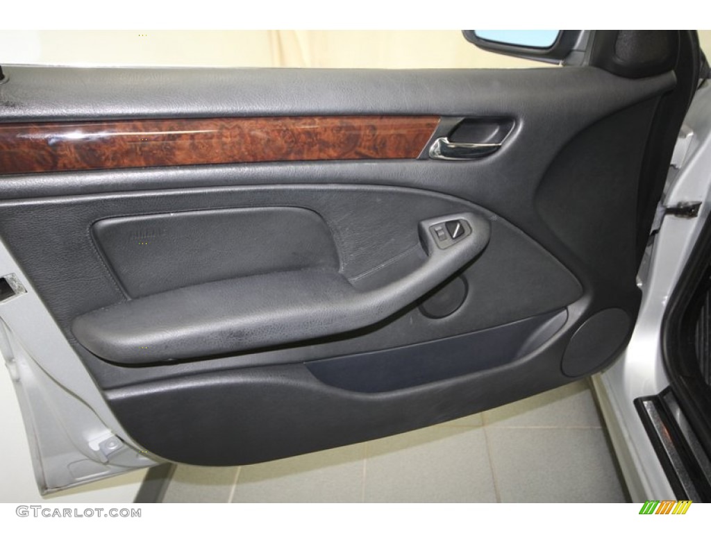 2001 3 Series 325xi Wagon - Titanium Silver Metallic / Black photo #15