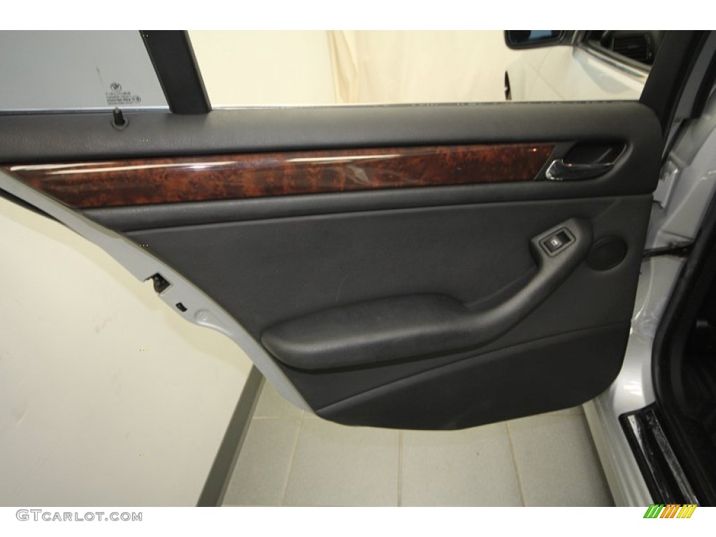 2001 3 Series 325xi Wagon - Titanium Silver Metallic / Black photo #26