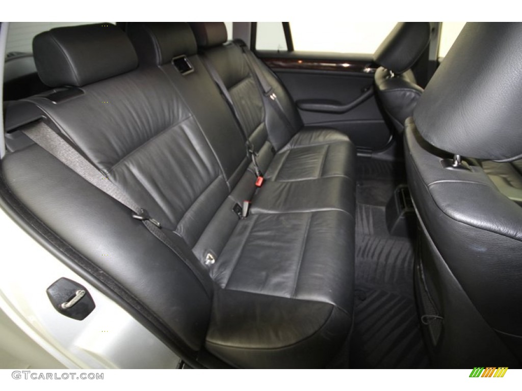 2001 3 Series 325xi Wagon - Titanium Silver Metallic / Black photo #31
