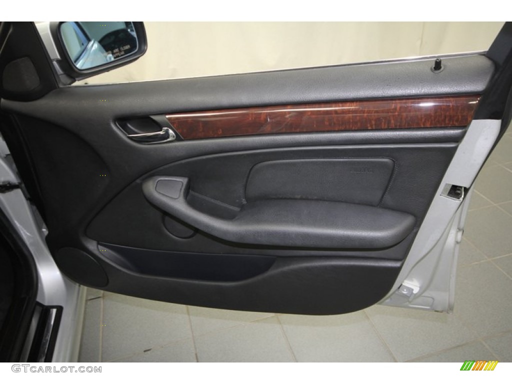 2001 3 Series 325xi Wagon - Titanium Silver Metallic / Black photo #34