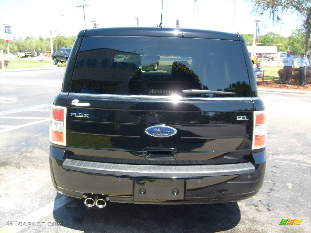 2009 Flex SEL - Black / Charcoal Black photo #4