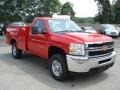 2012 Victory Red Chevrolet Silverado 2500HD Work Truck Regular Cab Commercial  photo #4