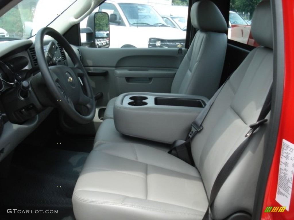 2012 Chevrolet Silverado 2500HD Work Truck Regular Cab Commercial Front Seat Photo #68227459