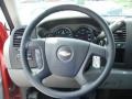 Dark Titanium Steering Wheel Photo for 2012 Chevrolet Silverado 2500HD #68227498