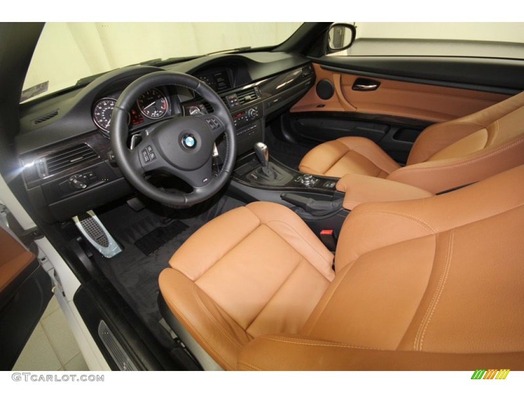 2011 3 Series 335i Convertible - Mineral White Metallic / Saddle Brown Dakota Leather photo #14