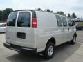 2012 Sheer Silver Metallic Chevrolet Express 3500 Cargo Van  photo #6