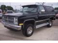 Black 1988 Chevrolet Blazer 4x4 Exterior