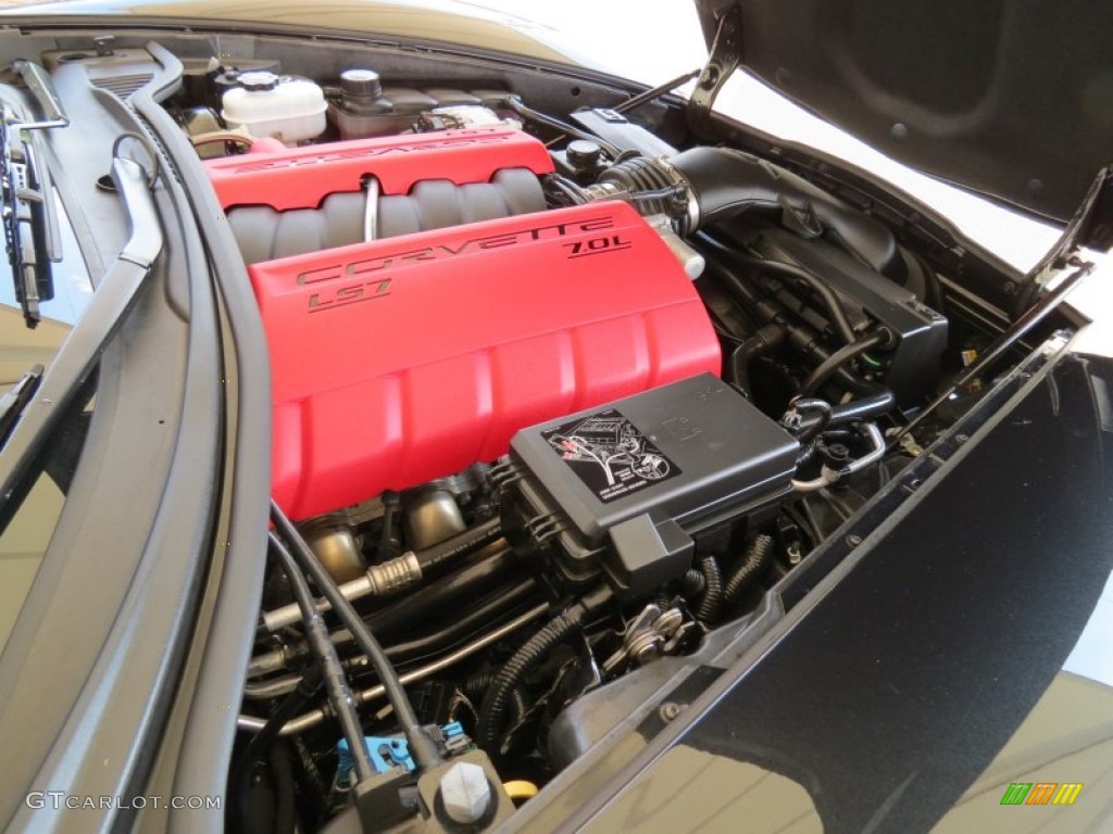 2012 Chevrolet Corvette Centennial Edition Z06 7.0 Liter OHV 16-Valve LS7 V8 Engine Photo #68228476