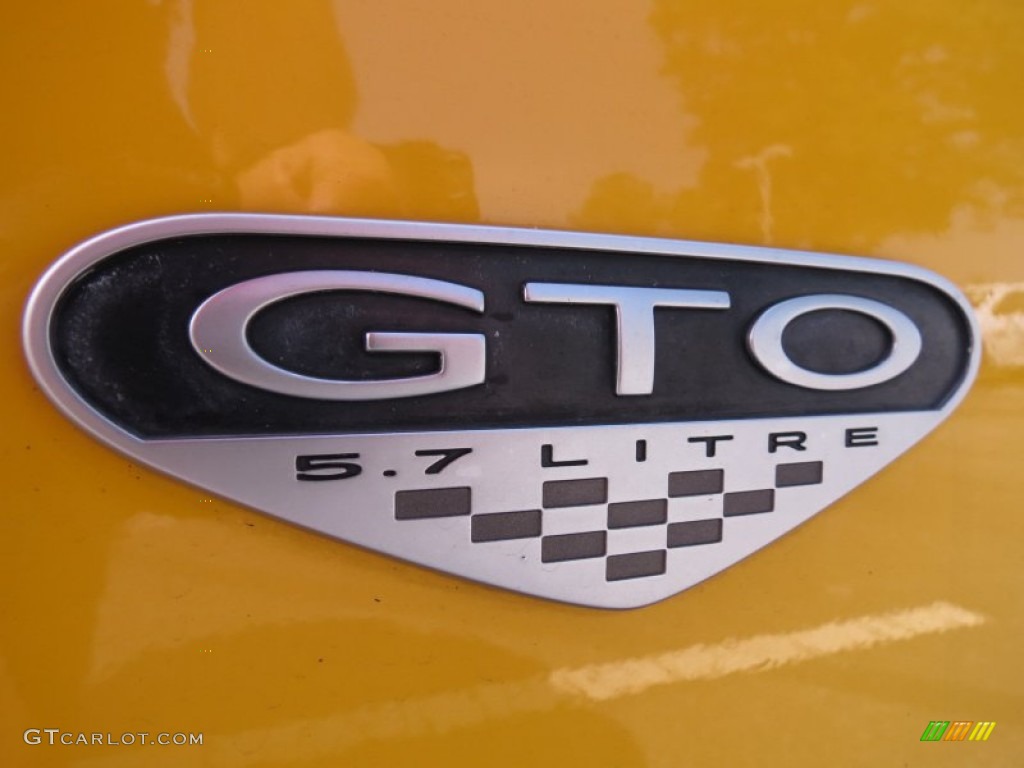 2004 Pontiac GTO Coupe Marks and Logos Photo #68228617