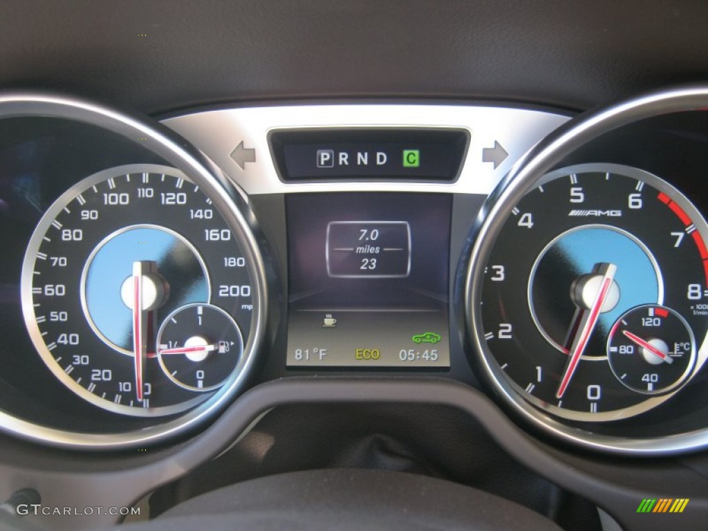 2013 Mercedes-Benz SL 63 AMG Roadster Gauges Photo #68229526