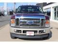 2009 Royal Red Metallic Ford F350 Super Duty King Ranch Crew Cab 4x4 Dually  photo #2