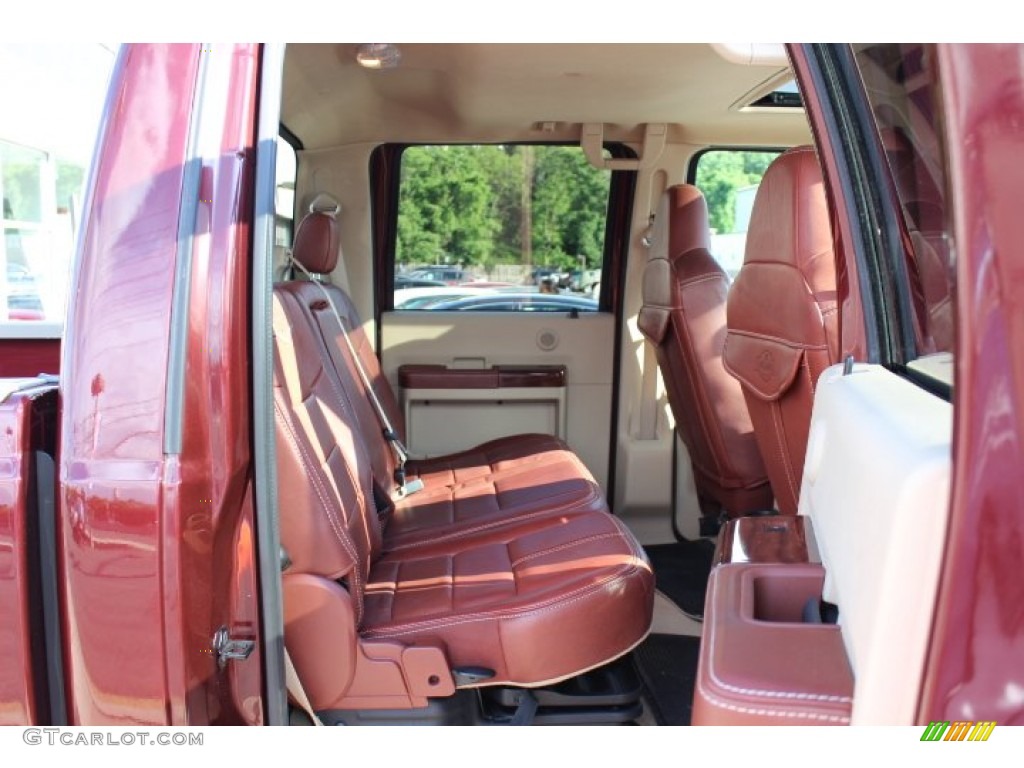 2009 Ford F350 Super Duty King Ranch Crew Cab 4x4 Dually Rear Seat Photos