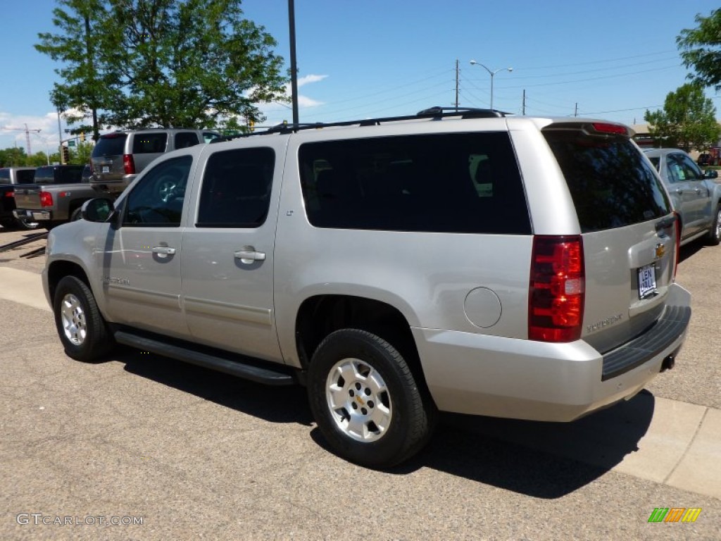 2009 Suburban LT 4x4 - Silver Birch Metallic / Ebony photo #6