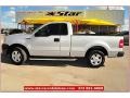 2006 Silver Metallic Ford F150 STX Regular Cab  photo #2