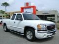 2007 Summit White GMC Sierra 1500 Classic SLE Extended Cab  photo #1