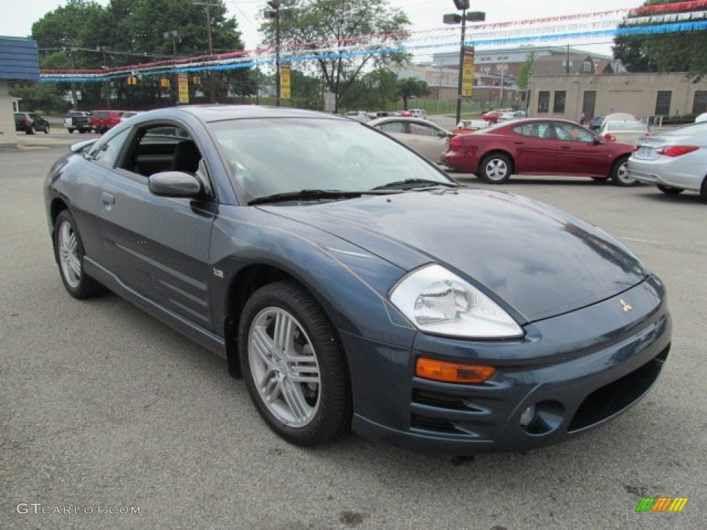 Steel Blue Pearl 2004 Mitsubishi Eclipse GT Coupe Exterior Photo #68232369