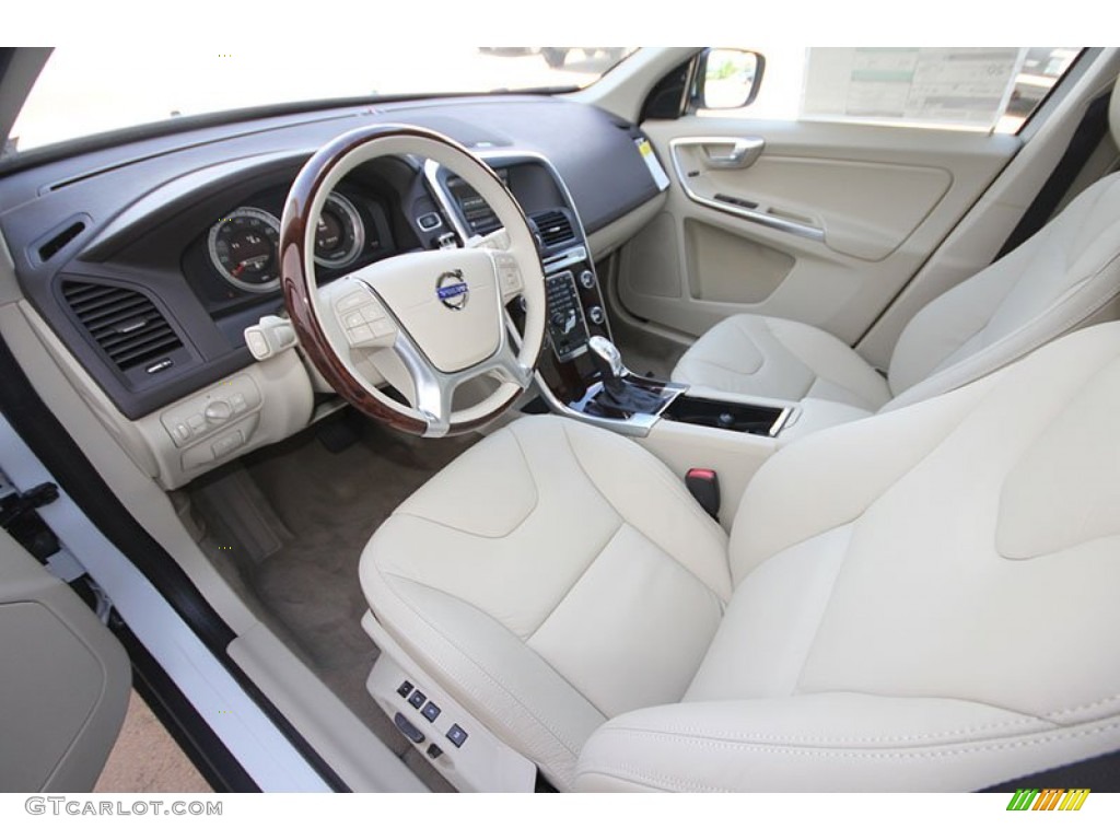 Sandstone Interior 2013 Volvo XC60 T6 AWD Photo #68233234