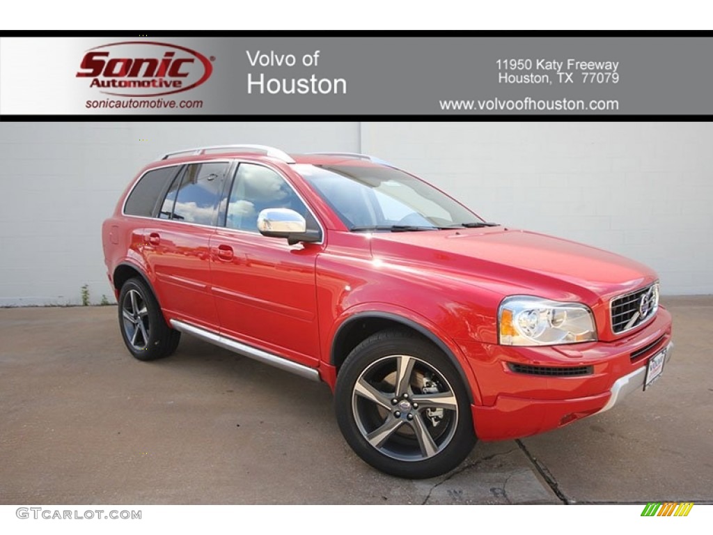 2013 XC90 3.2 R-Design - Passion Red / Off Black photo #1
