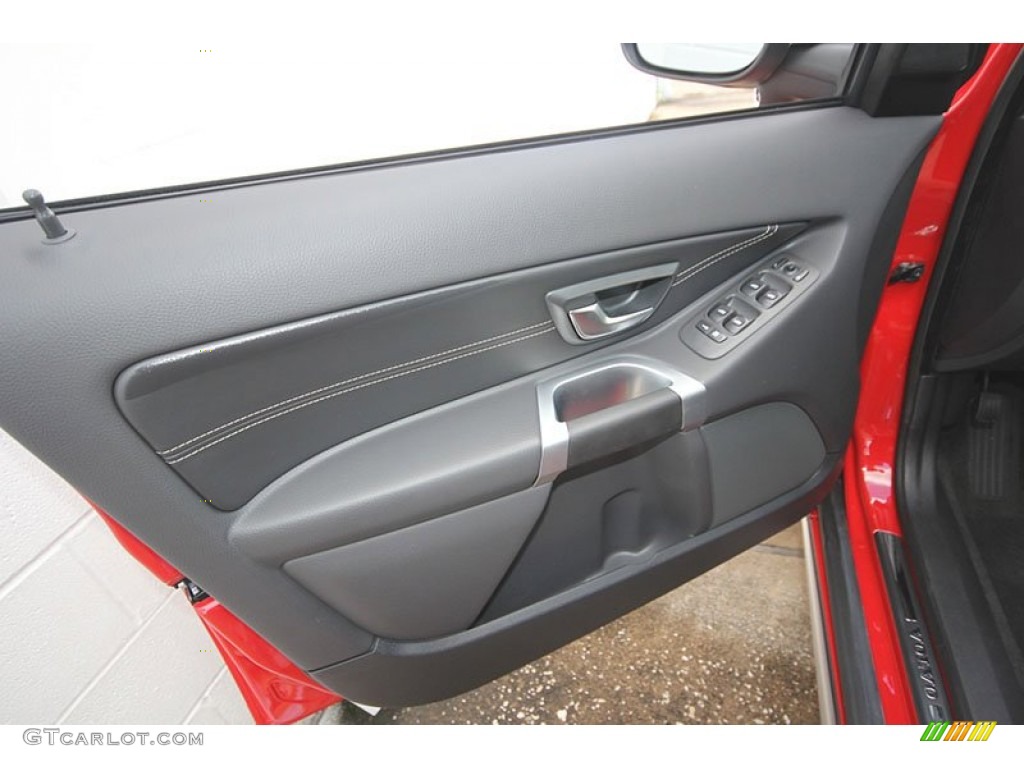 2013 Volvo XC90 3.2 R-Design Off Black Door Panel Photo #68233894