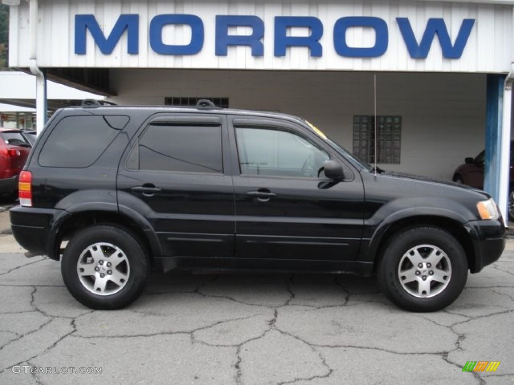 2004 Escape Limited 4WD - Black / Ebony Black photo #1