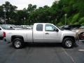 2013 Silver Ice Metallic Chevrolet Silverado 1500 LS Extended Cab 4x4  photo #5