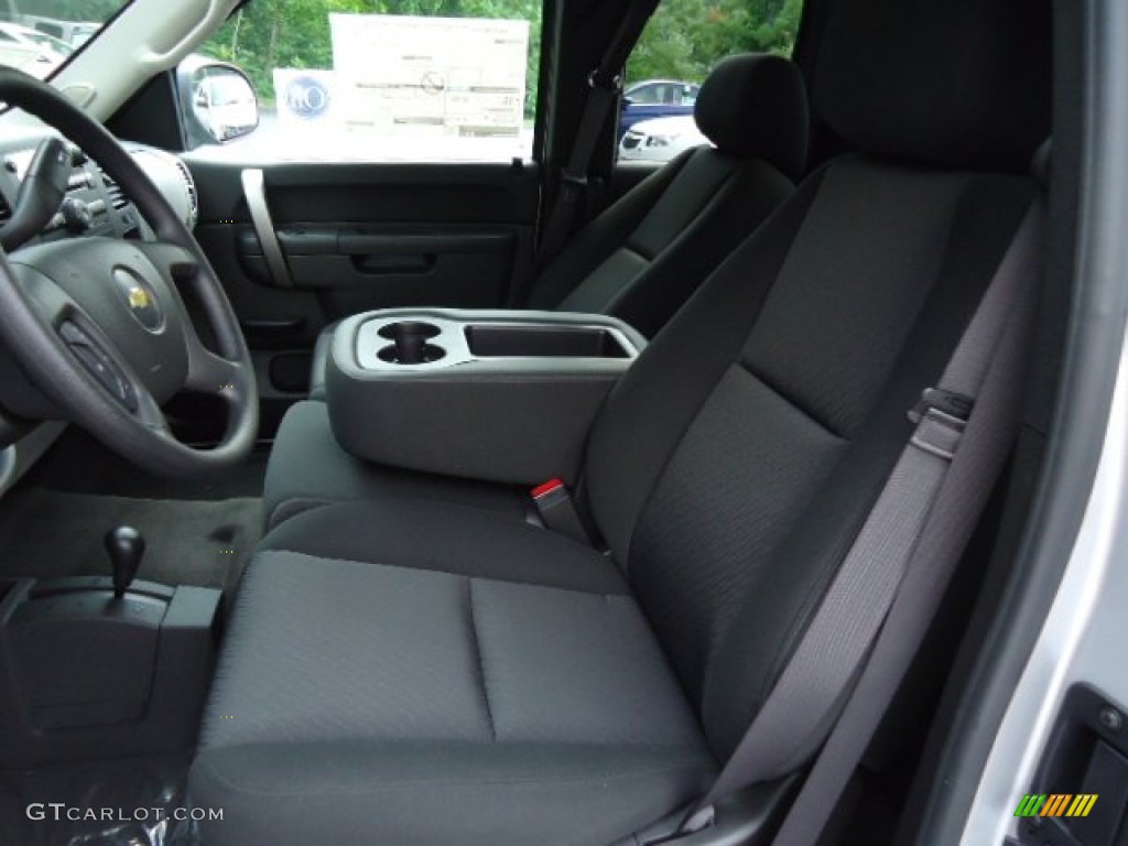 Dark Titanium Interior 2013 Chevrolet Silverado 1500 LS Extended Cab 4x4 Photo #68234944