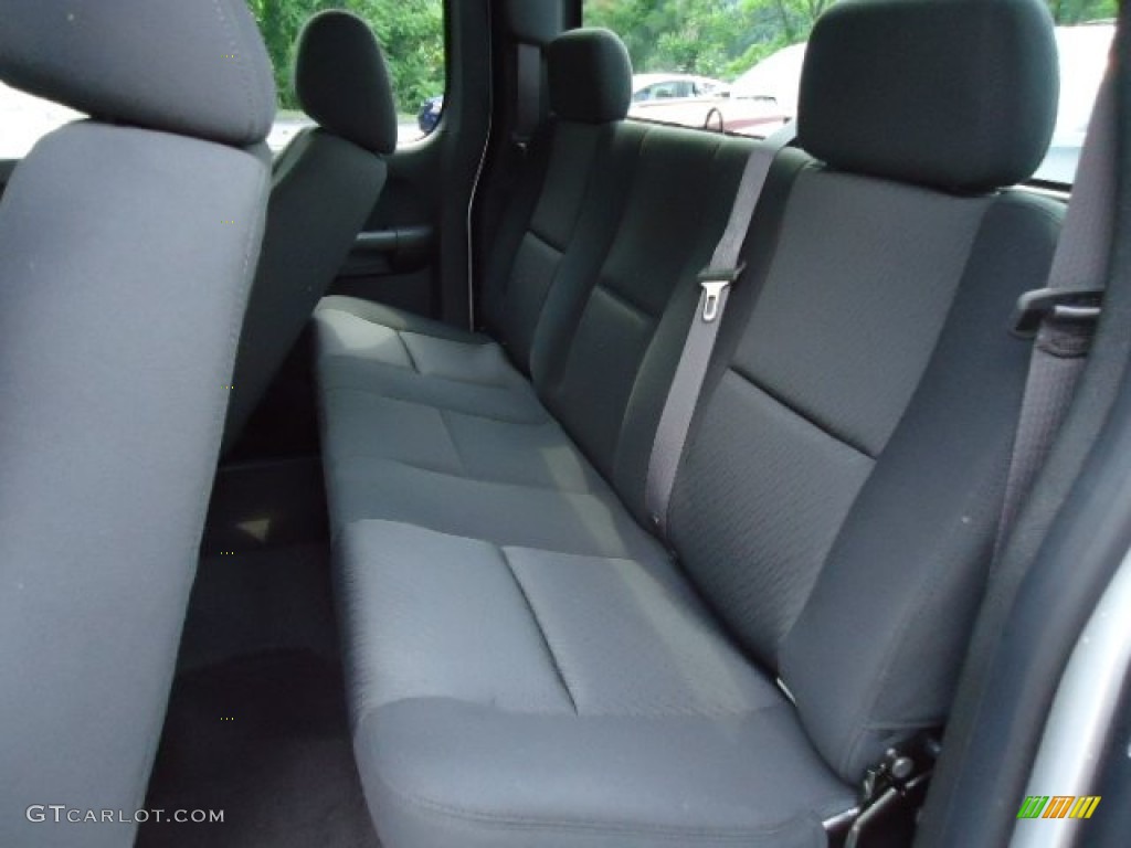 Dark Titanium Interior 2013 Chevrolet Silverado 1500 LS Extended Cab 4x4 Photo #68234953