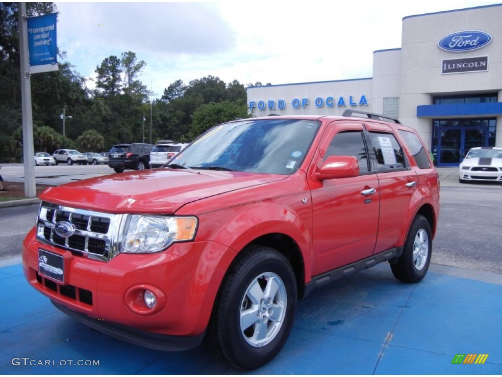 2009 Escape XLT V6 - Torch Red / Charcoal photo #1