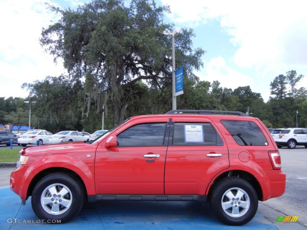 2009 Escape XLT V6 - Torch Red / Charcoal photo #2