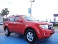 2009 Torch Red Ford Escape XLT V6  photo #7