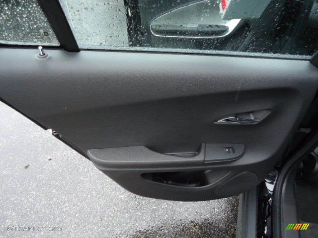 2013 Chevrolet Volt Standard Volt Model Jet Black/Dark Accents Door Panel Photo #68235322