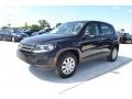 Deep Black Metallic - Tiguan S Photo No. 1