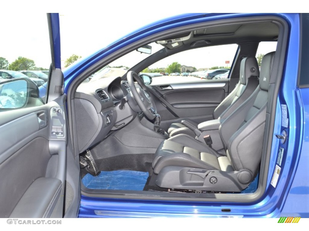 Titan Black Interior 2013 Volkswagen Golf R 2 Door 4Motion Photo #68235979