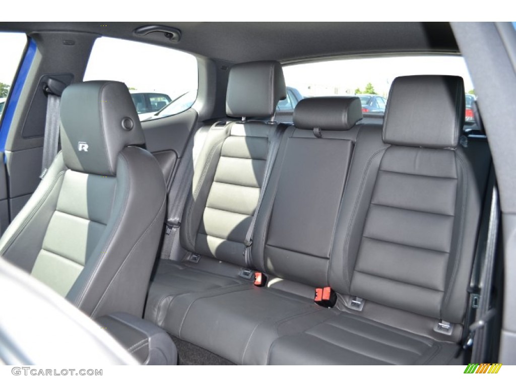 Titan Black Interior 2013 Volkswagen Golf R 2 Door 4Motion Photo #68235988