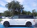 2013 White Platinum Metallic Tri-Coat Ford Flex Limited  photo #2