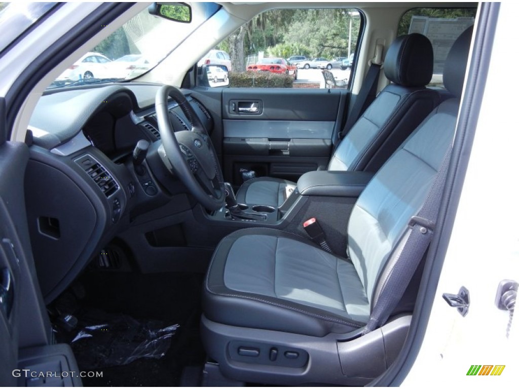 Charcoal Black Interior 2013 Ford Flex Limited Photo #68236093