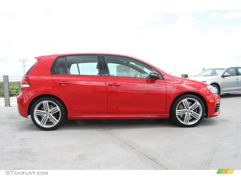 Tornado Red 2012 Volkswagen Golf R 4 Door 4Motion Exterior Photo #68236099