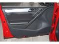 R Titan Black Leather Door Panel Photo for 2012 Volkswagen Golf R #68236104