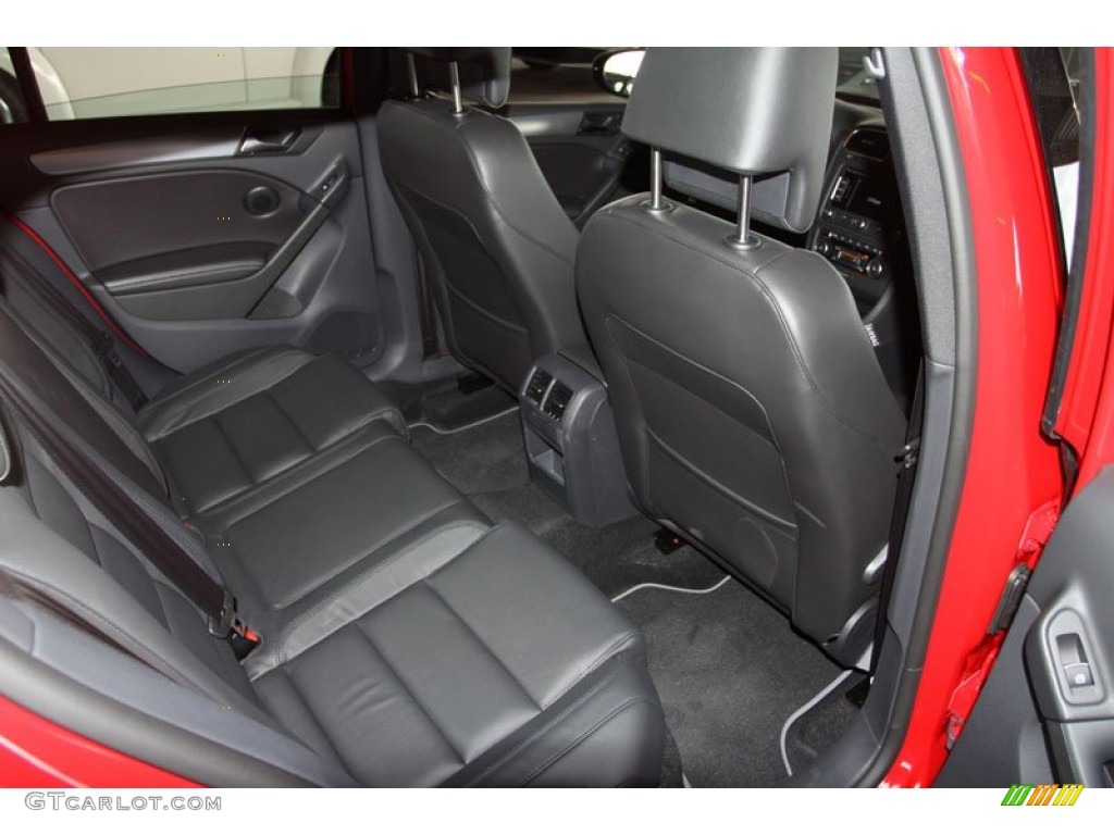 2012 Volkswagen Golf R 4 Door 4Motion Rear Seat Photo #68236201