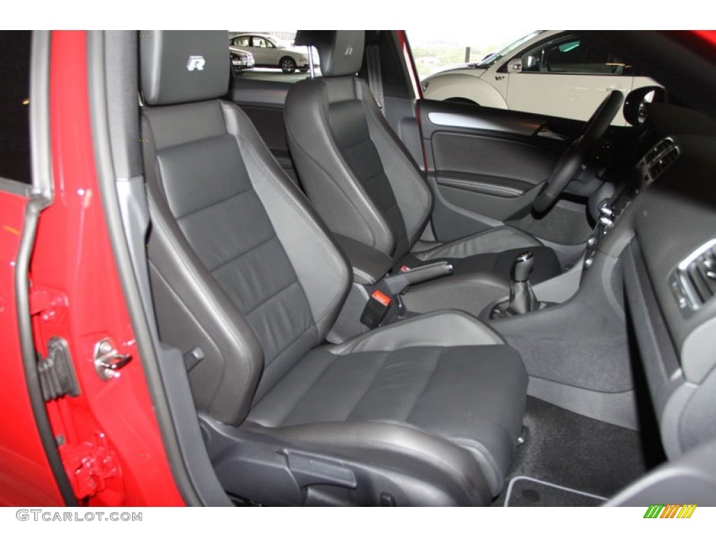 2012 Volkswagen Golf R 4 Door 4Motion Front Seat Photo #68236228