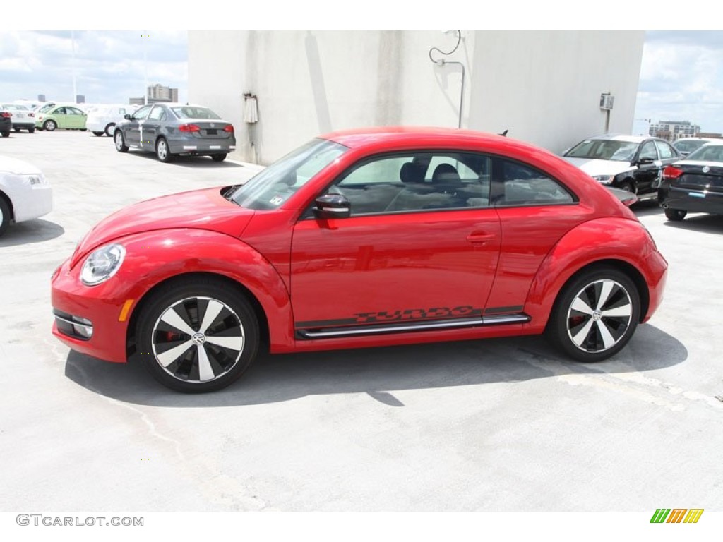 Tornado Red 2012 Volkswagen Beetle Turbo Exterior Photo #68236300