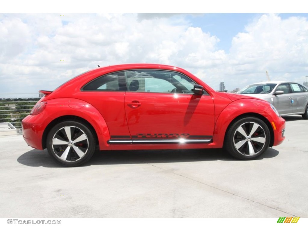 Tornado Red 2012 Volkswagen Beetle Turbo Exterior Photo #68236336