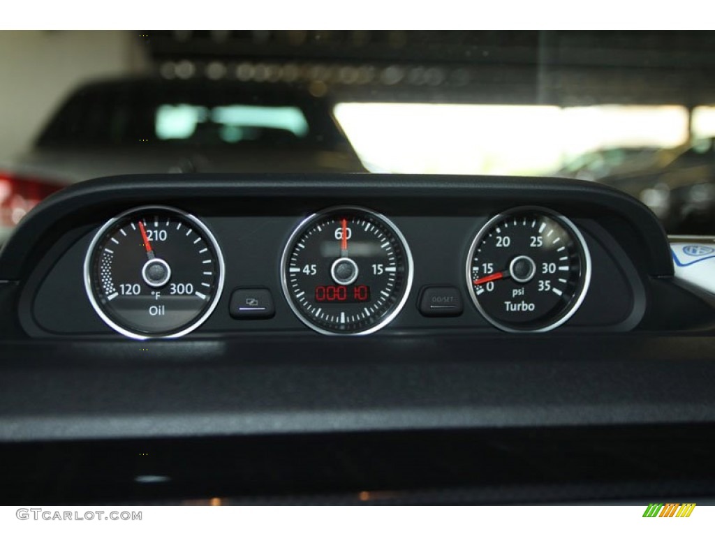 2012 Volkswagen Beetle Turbo Gauges Photo #68236389