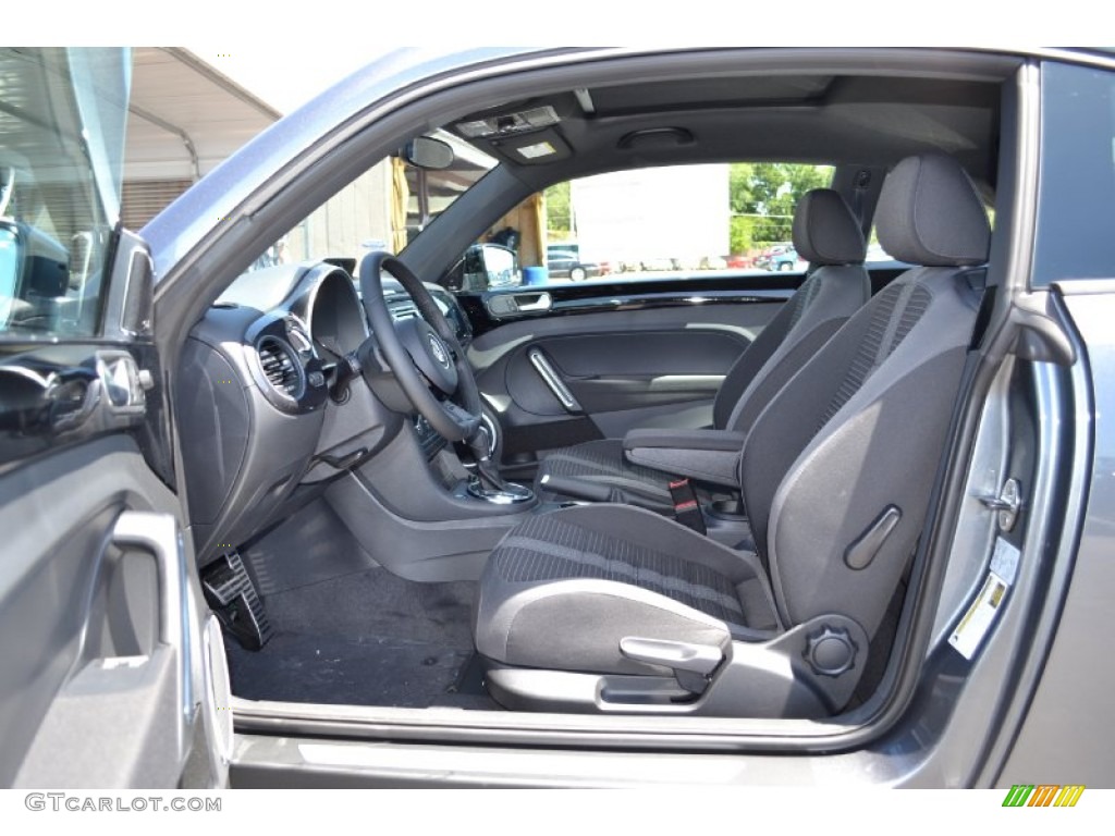 Titan Black Interior 2012 Volkswagen Beetle Turbo Photo #68236552