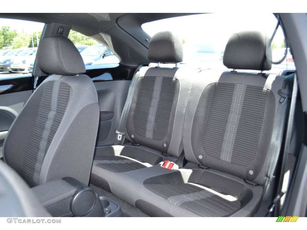 2012 Volkswagen Beetle Turbo Rear Seat Photo #68236561