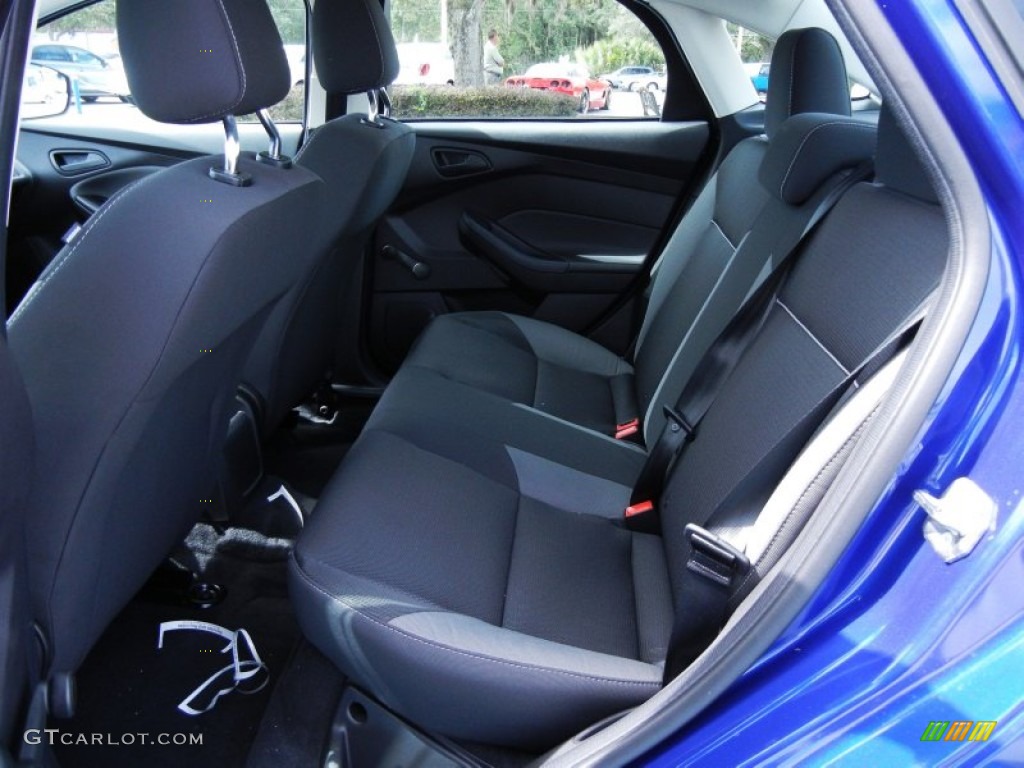 2012 Focus S Sedan - Sonic Blue Metallic / Charcoal Black photo #6