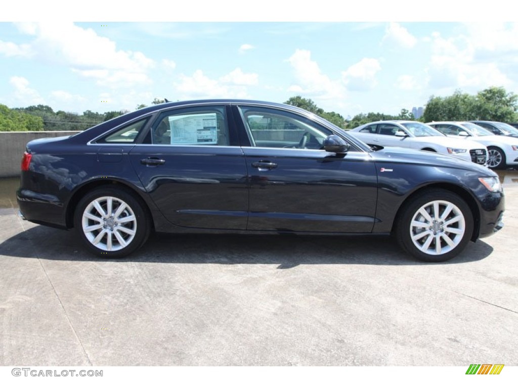 Moonlight Blue Metallic 2013 Audi A6 3.0T quattro Sedan Exterior Photo #68238214