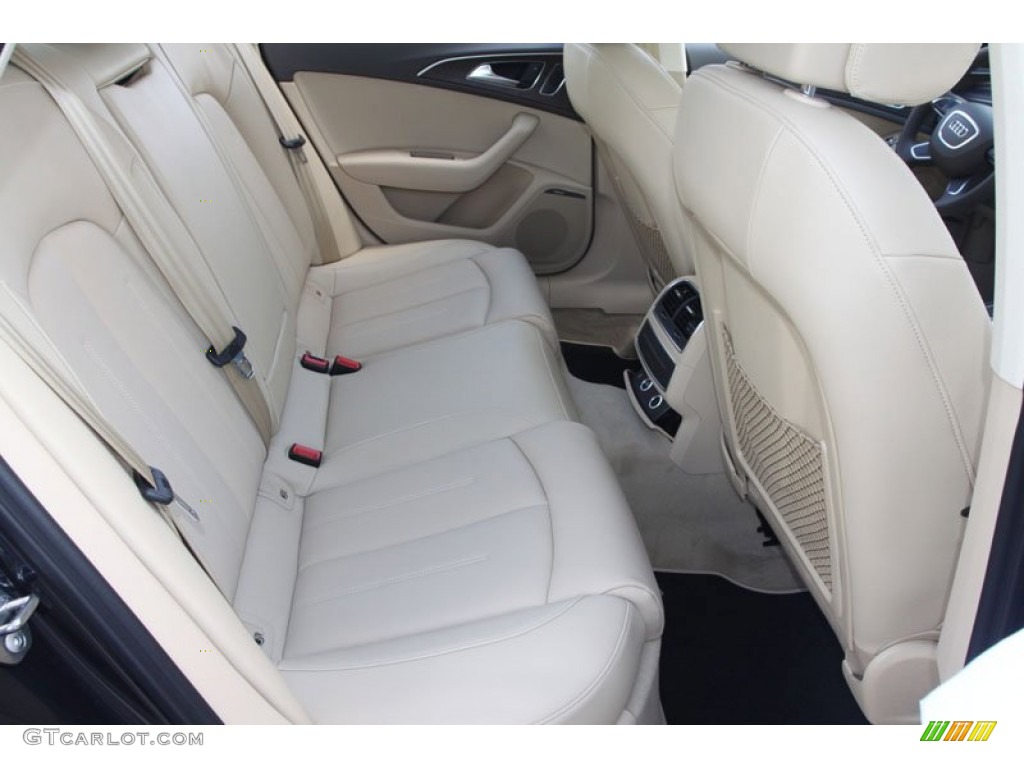 Velvet Beige Interior 2013 Audi A6 3.0T quattro Sedan Photo #68238347