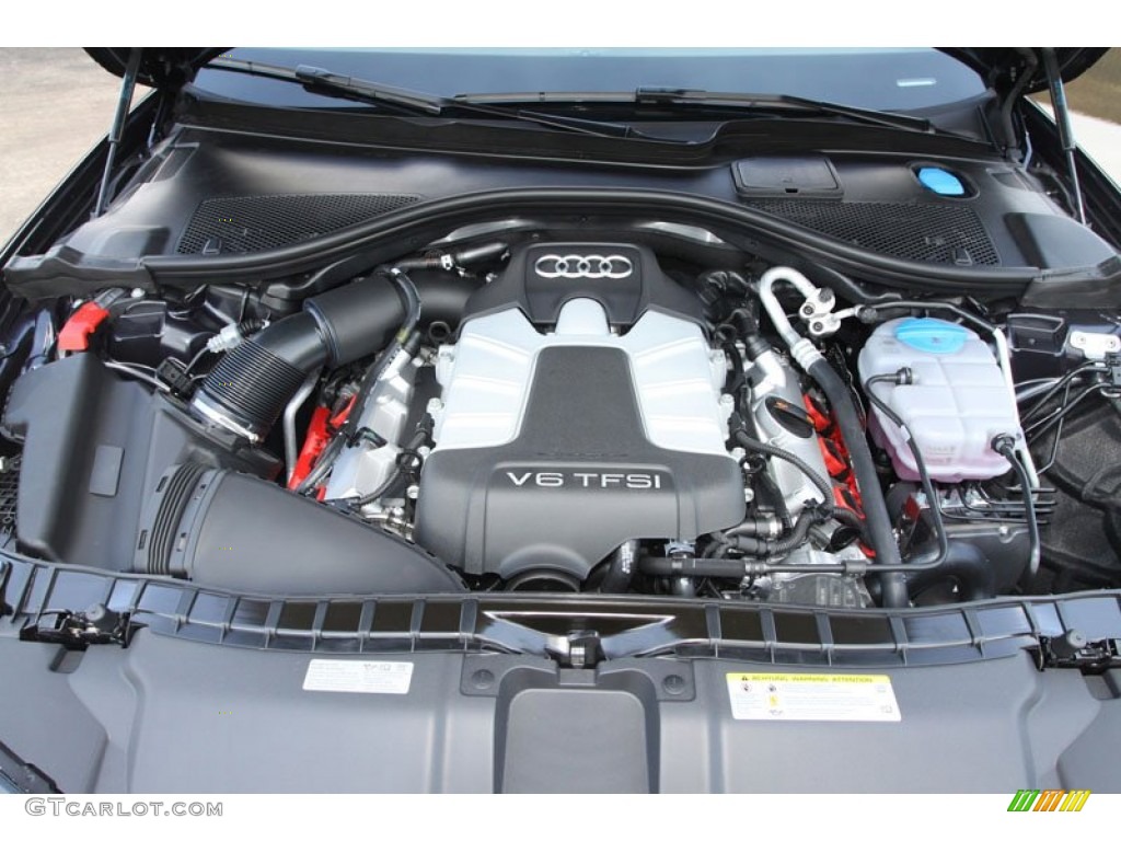 2013 Audi A6 3.0T quattro Sedan 3.0 Liter FSI Supercharged DOHC 24-Valve VVT V6 Engine Photo #68238382