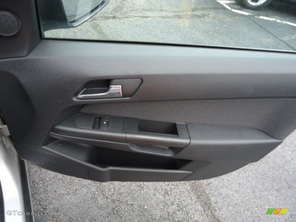 2008 Saturn Astra XE Sedan Charcoal Door Panel Photo #68238466